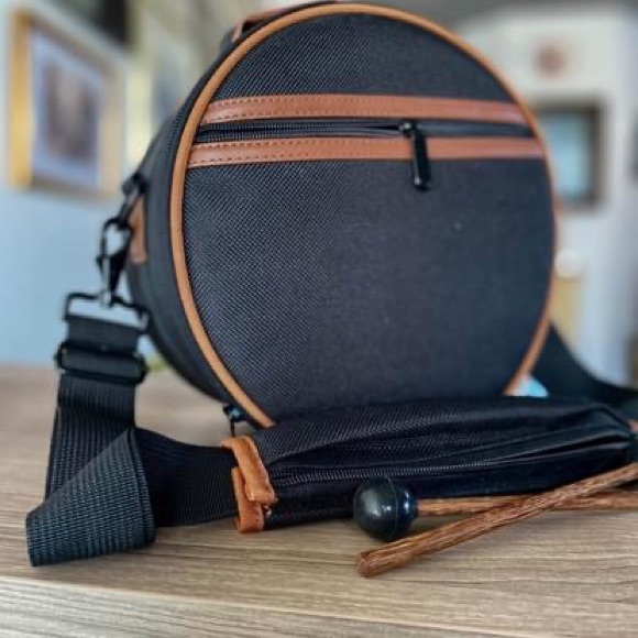 Steel Tongue Hand Drum Iridescent White - Picture 7 of 8